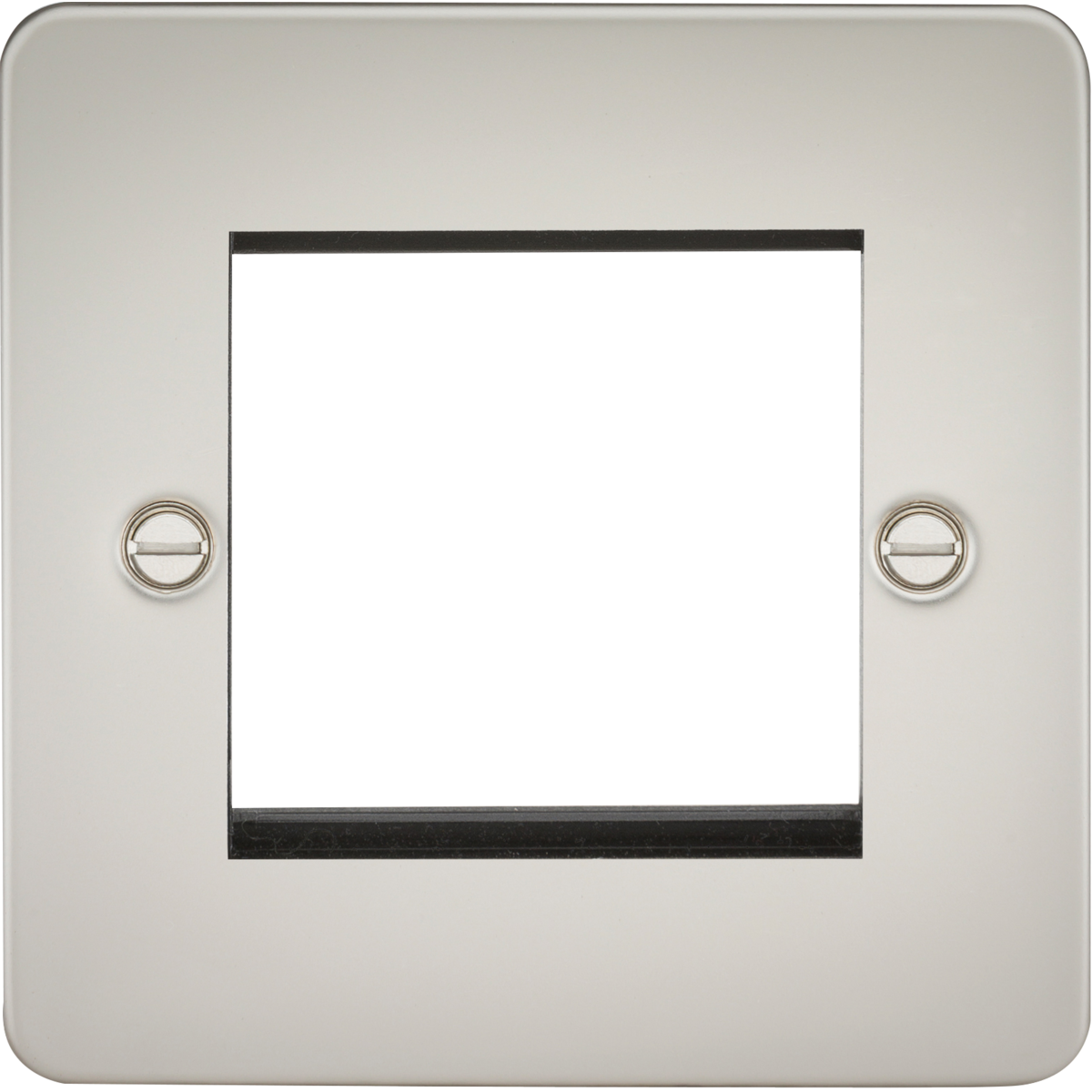 Knightsbridge FP2GPL 2G Modular Faceplate - Pearl