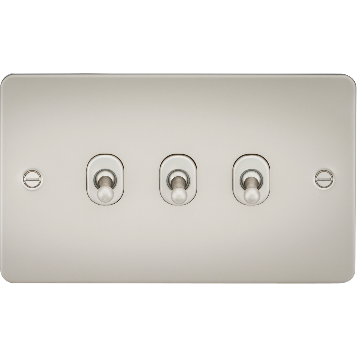 Knightsbridge FP3TOGPL 10AX 3G 2-way Toggle Switch Pearl