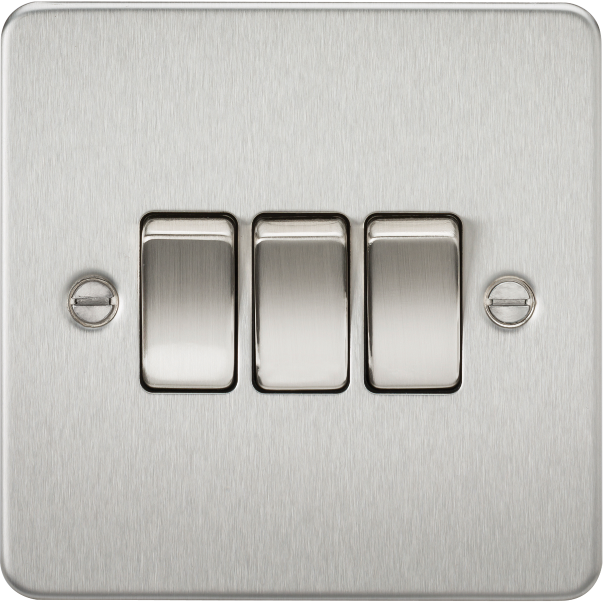 Knightsbridge FP4000BC 10AX 3G 2-way Switch Brushed Chrome