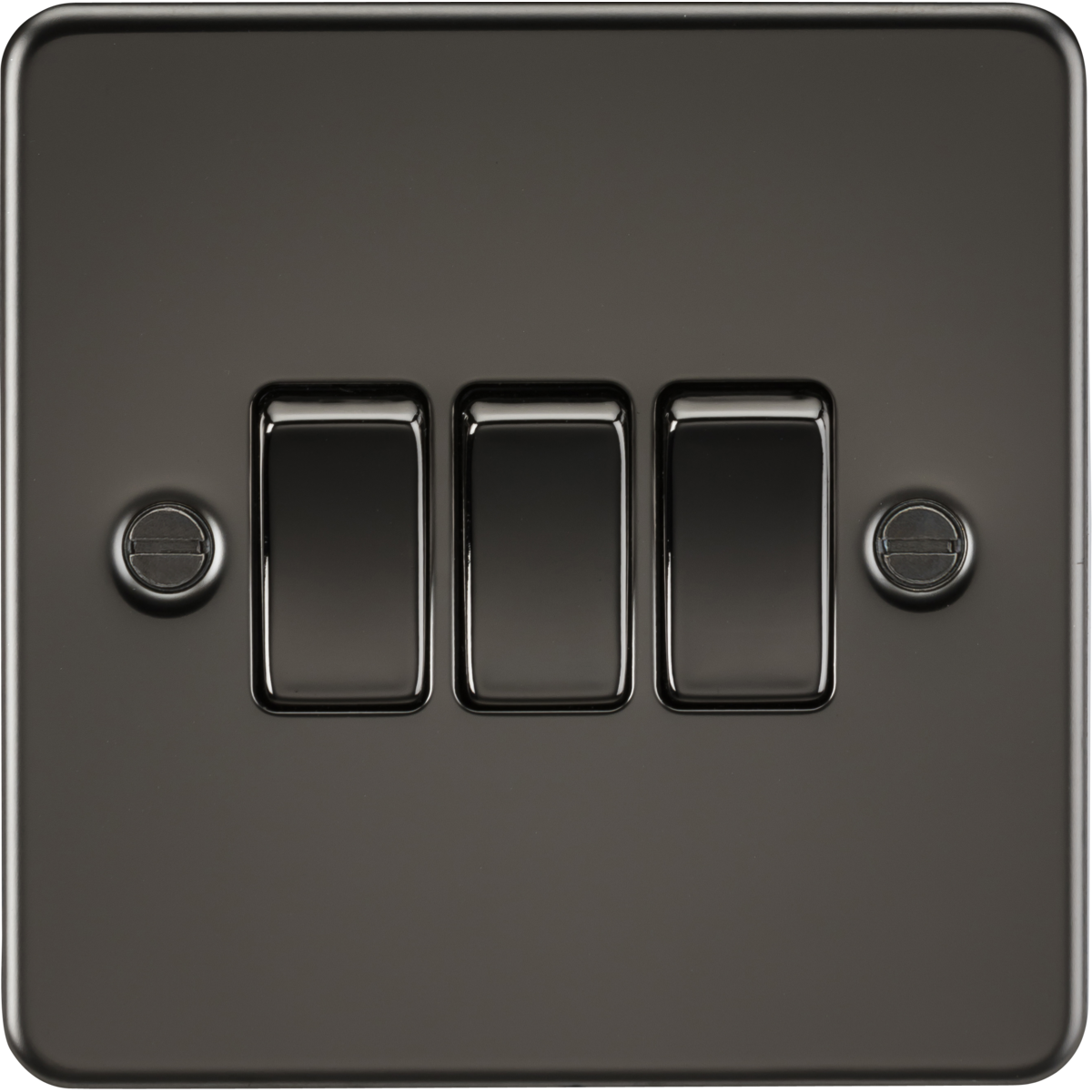 Knightsbridge FP4000GM 10AX 3G 2-way Switch Gunmetal