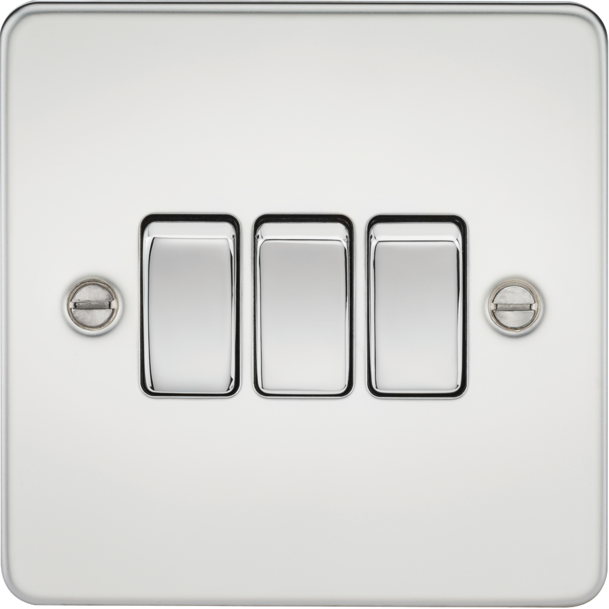 Knightsbridge FP4000PC 10AX 3G 2-way Switch Polished Chrome