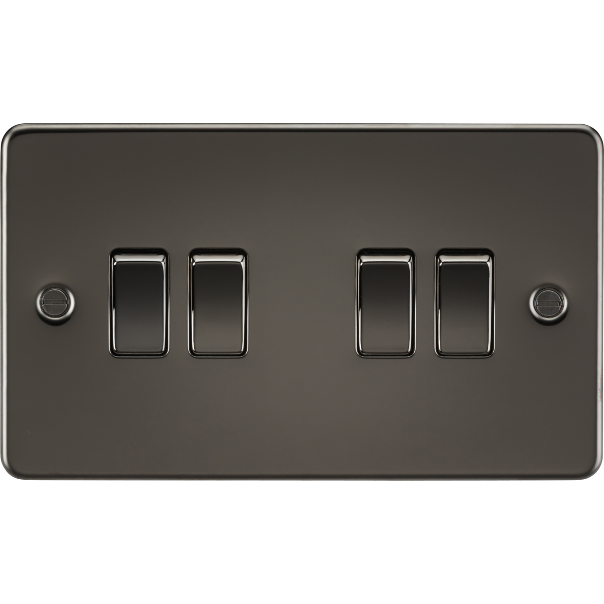 Knightsbridge FP4100GM 10AX 4G 2-way Switch Gunmetal