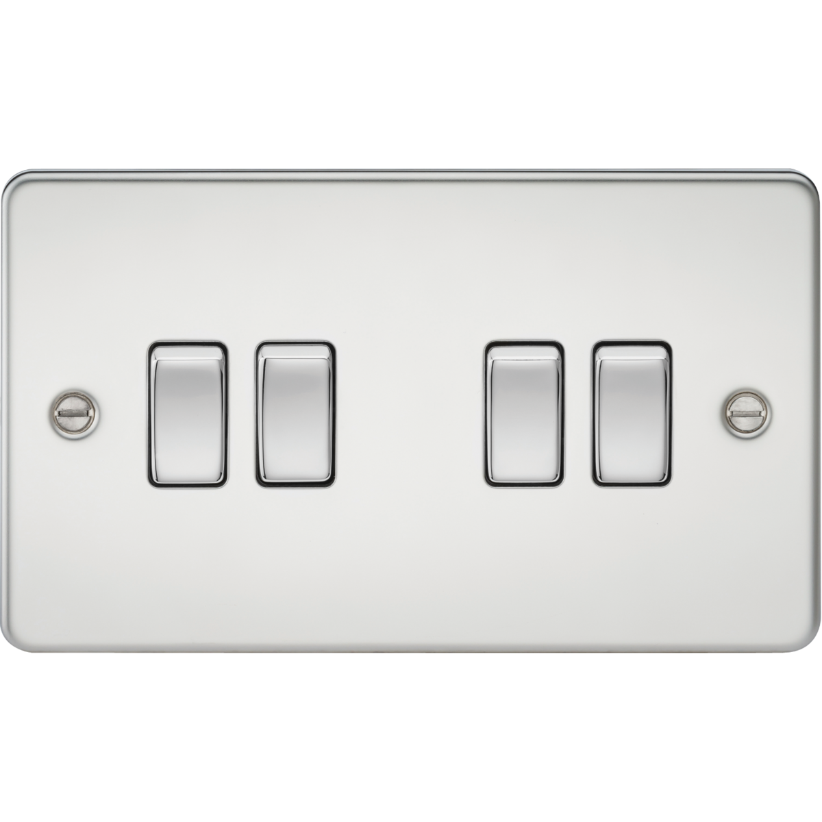 Knightsbridge FP4100PC 10AX 4G 2-way Switch Polished Chrome