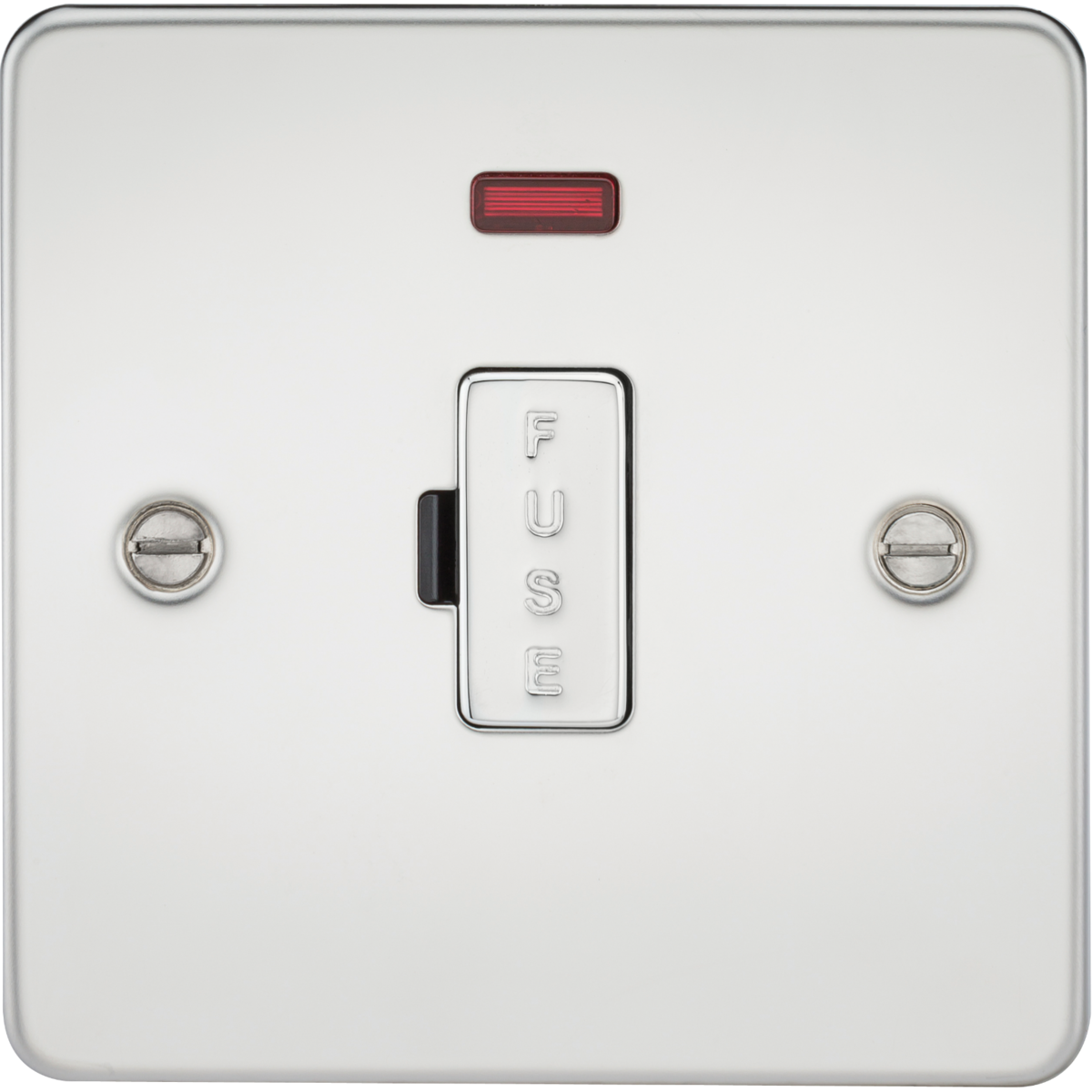 Knightsbridge FP6000NPC 13A Fused Spur Unit with Neon Polished Chrome