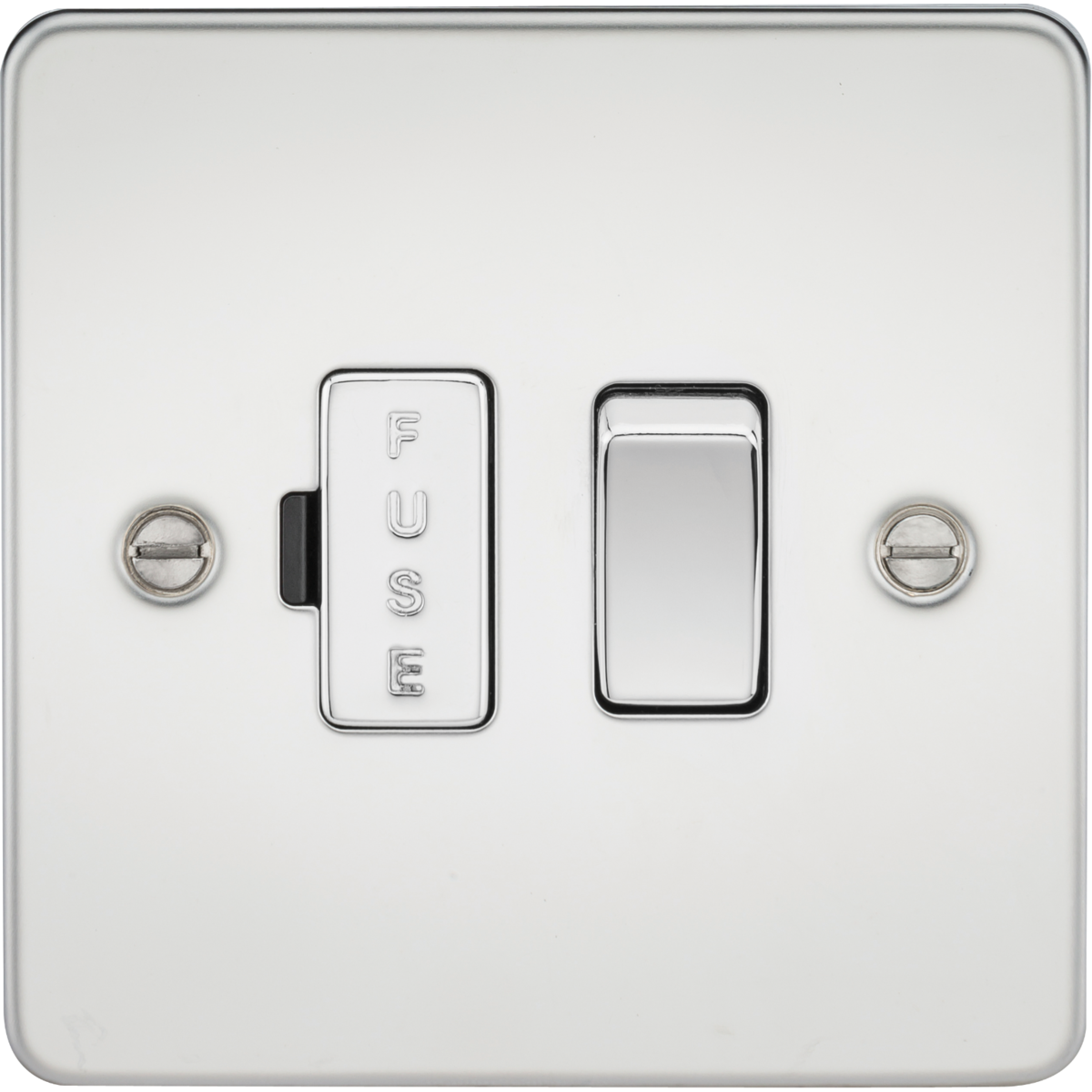 Knightsbridge FP6300PC 13A Switched Fused Spur Unit Polished Chrome