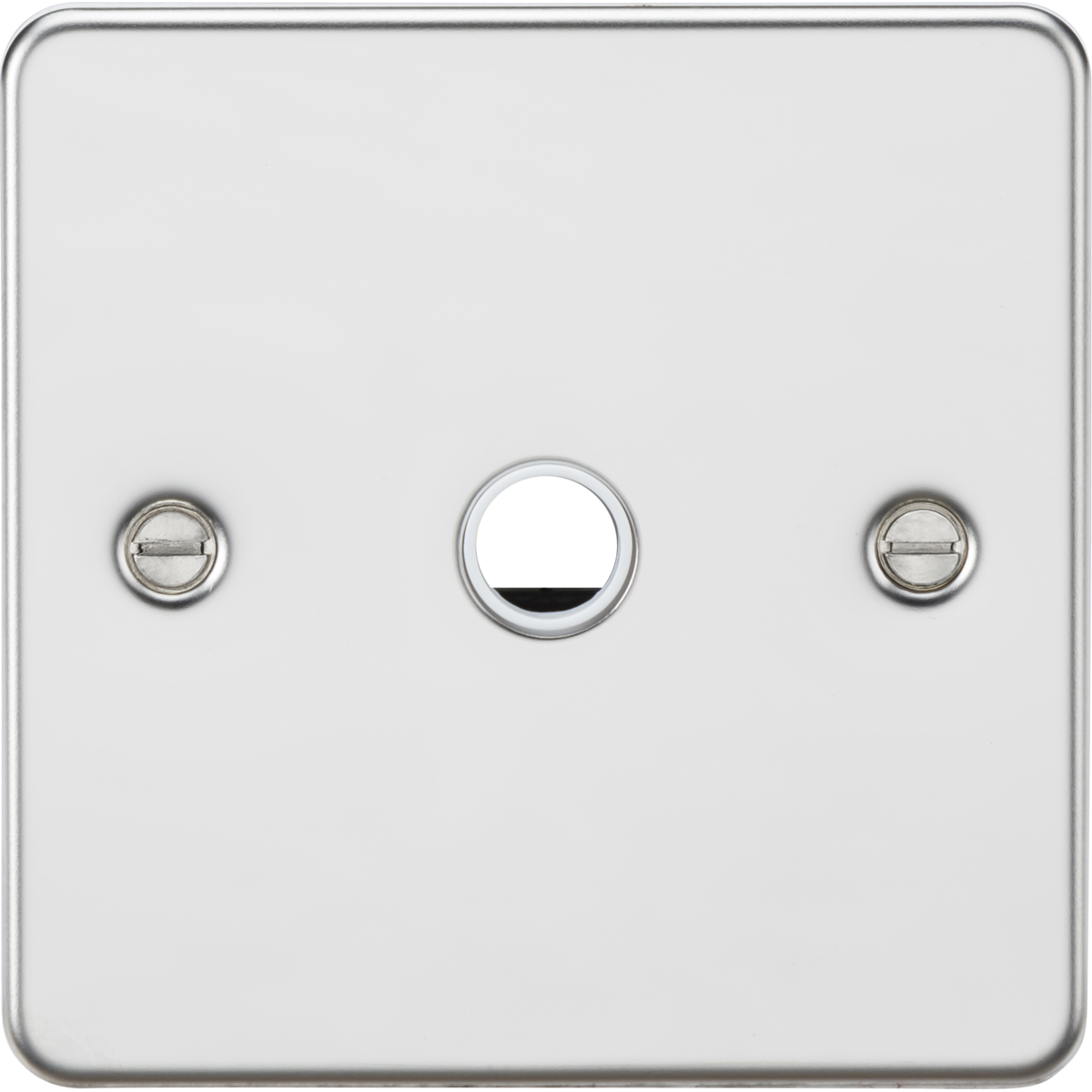 Knightsbridge FP8342PC 20A Flex Outlet Plate Polished Chrome