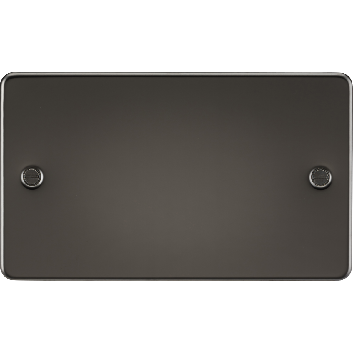 Knightsbridge FP8360GM 2G Blanking Plate Gunmetal