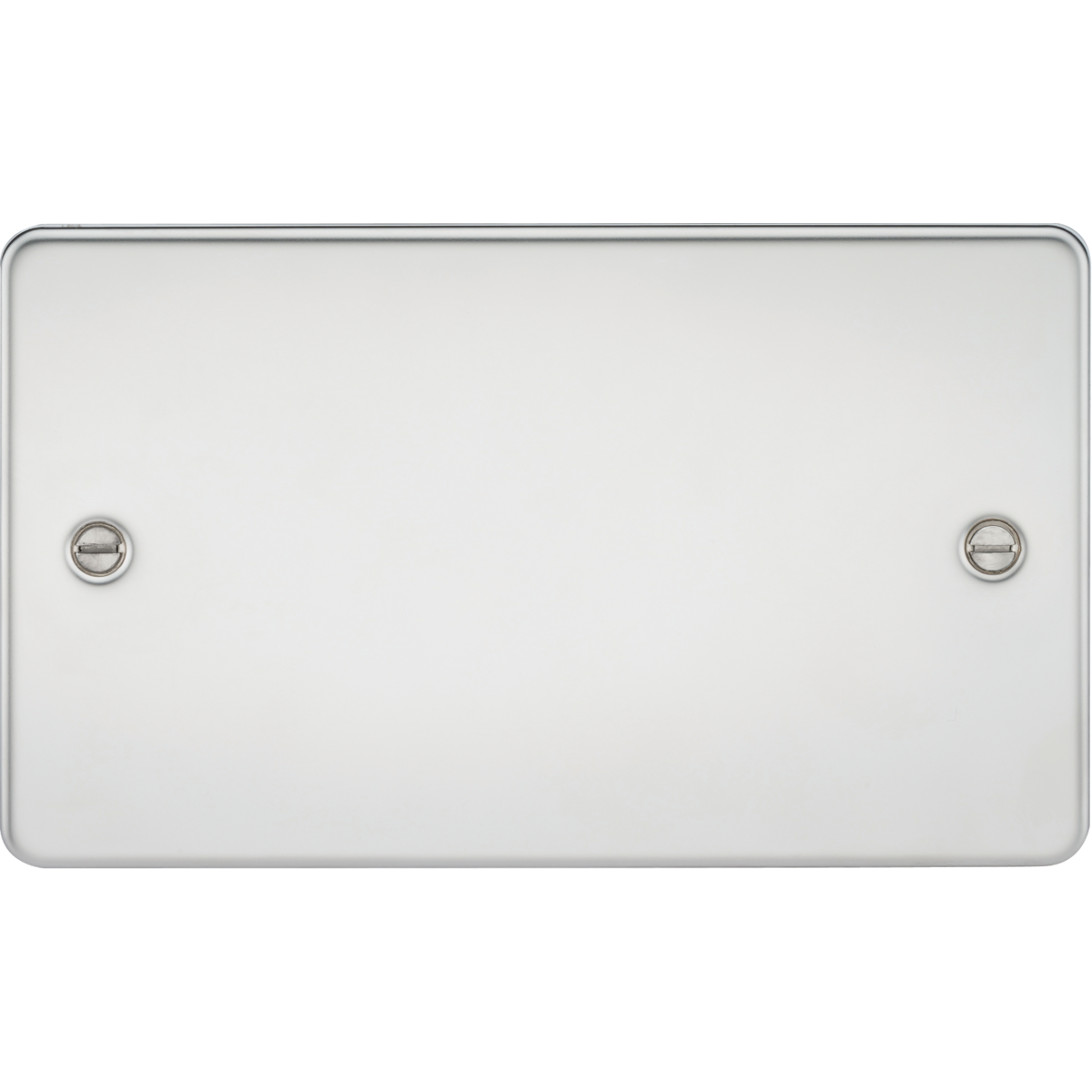 Knightsbridge FP8360PC 2G Blanking Plate Polished Chrome