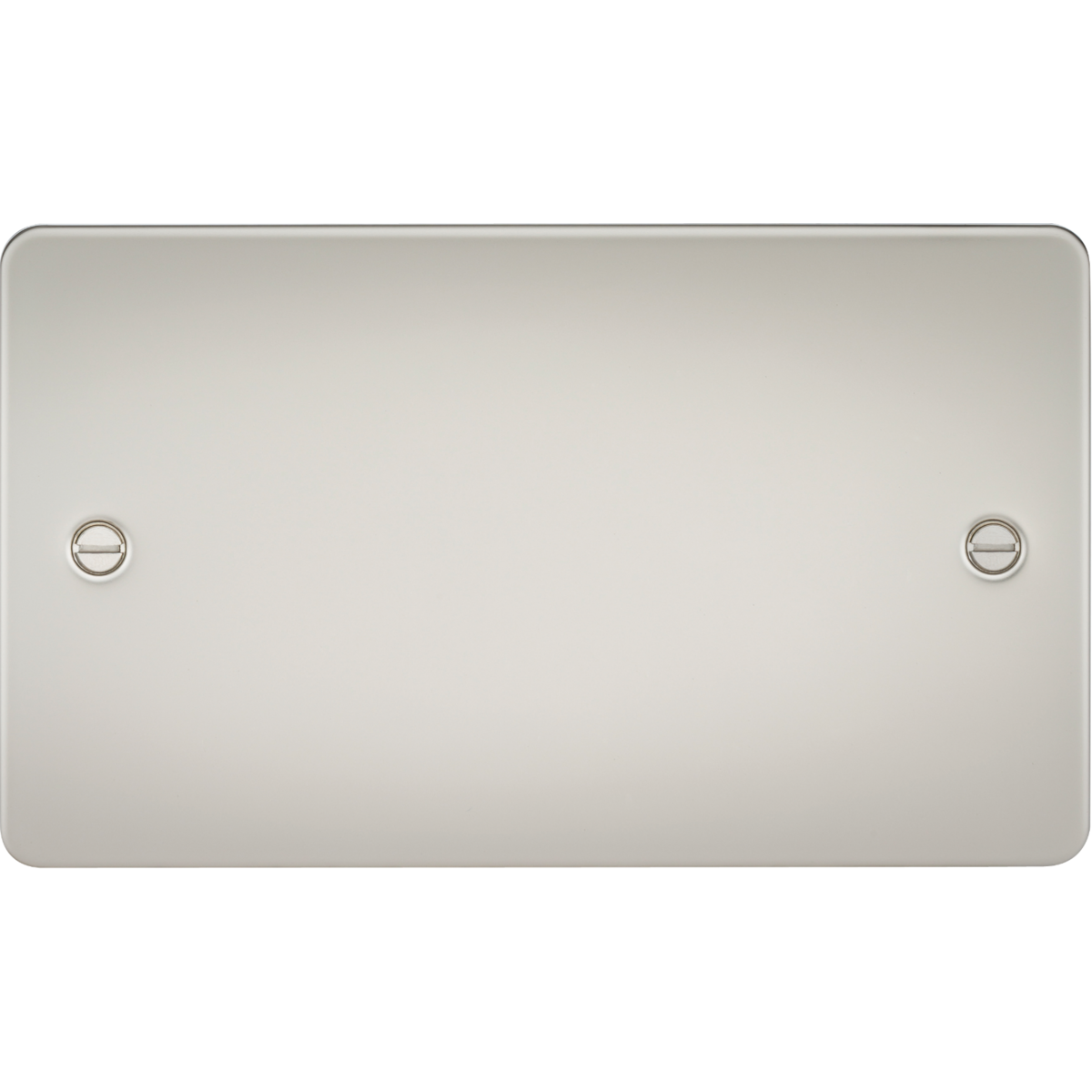 Knightsbridge FP8360PL 2G Blanking Plate Pearl