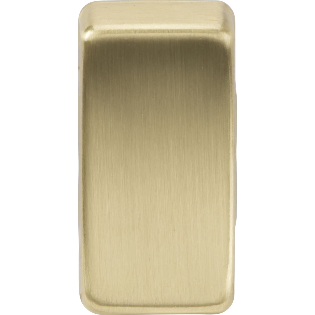 Knightsbridge GDBLANKBB Switch cover brushed brass
