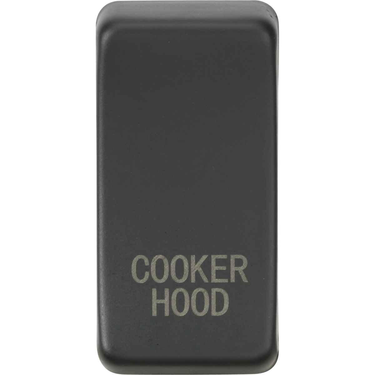 Knightsbridge GDCOOKAT Switch cover "marked COOKER HOOD" anthracite