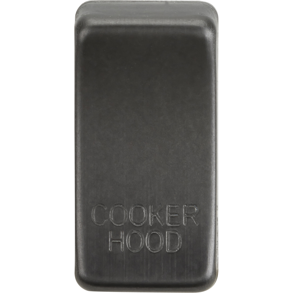Knightsbridge GDCOOKSB Switch cover "marked COOKER HOOD" smoked bronze