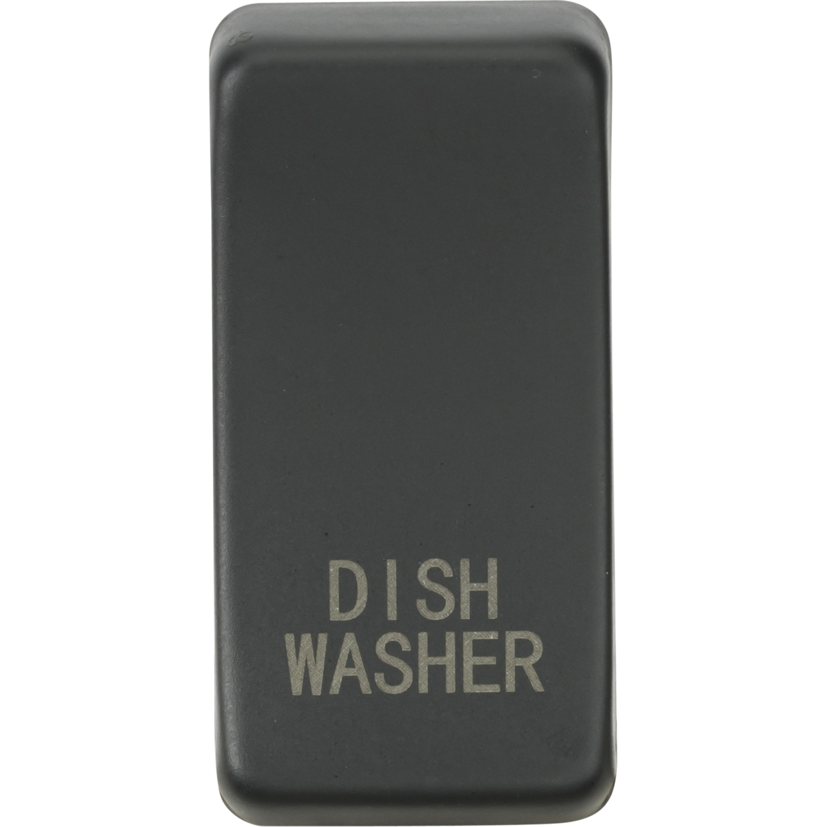 Knightsbridge GDDISHAT Switch cover "marked DISHWASHER" anthracite