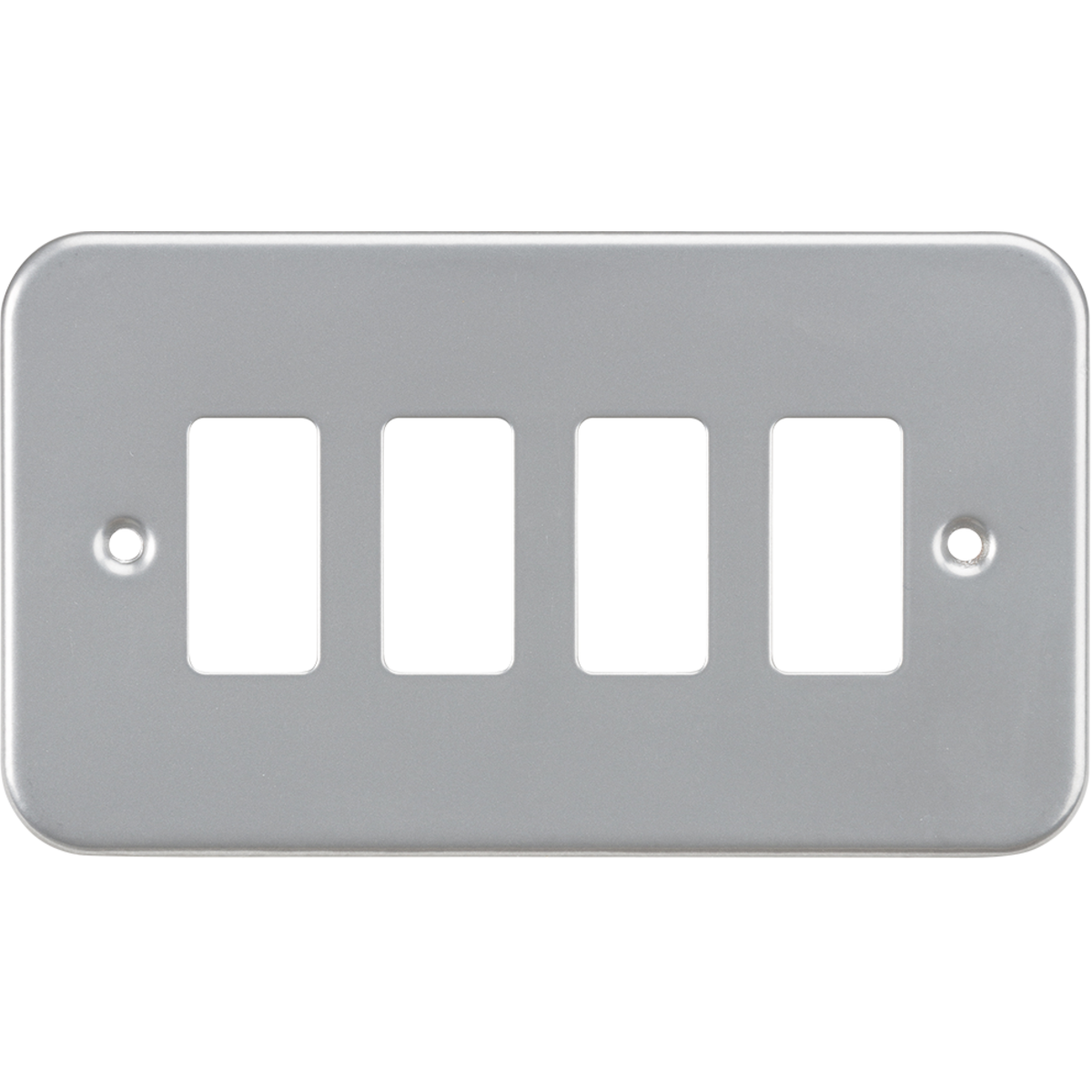 Knightsbridge GDFP004M Metalclad 4G grid faceplate