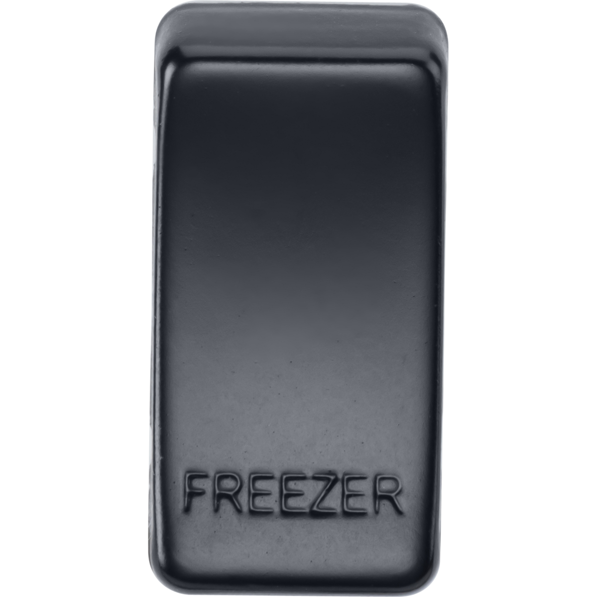 Knightsbridge GDFREEZERMB Switch cover "marked FREEZER" matt black