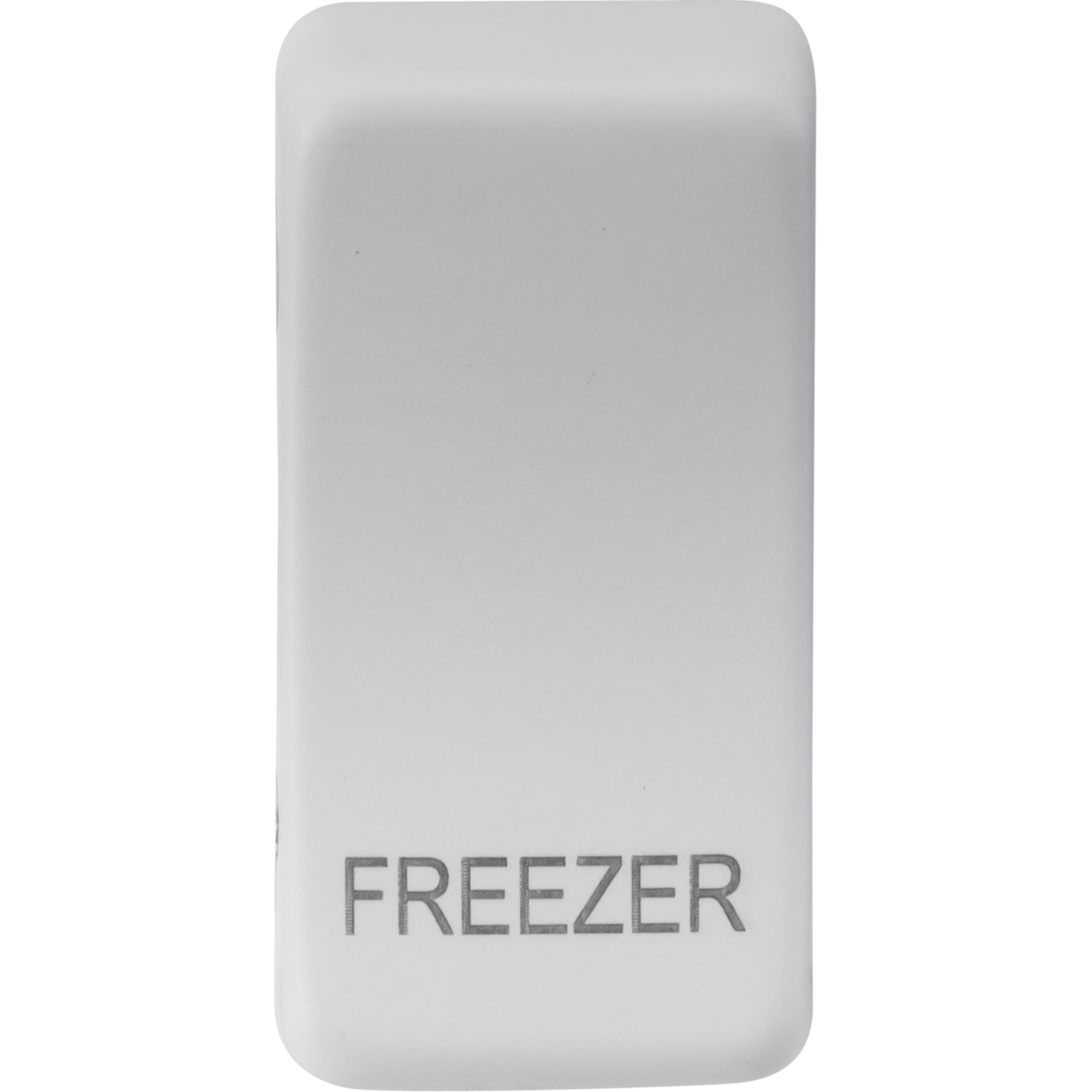 Knightsbridge GDFREEZERMW Switch cover "marked FREEZER" matt white