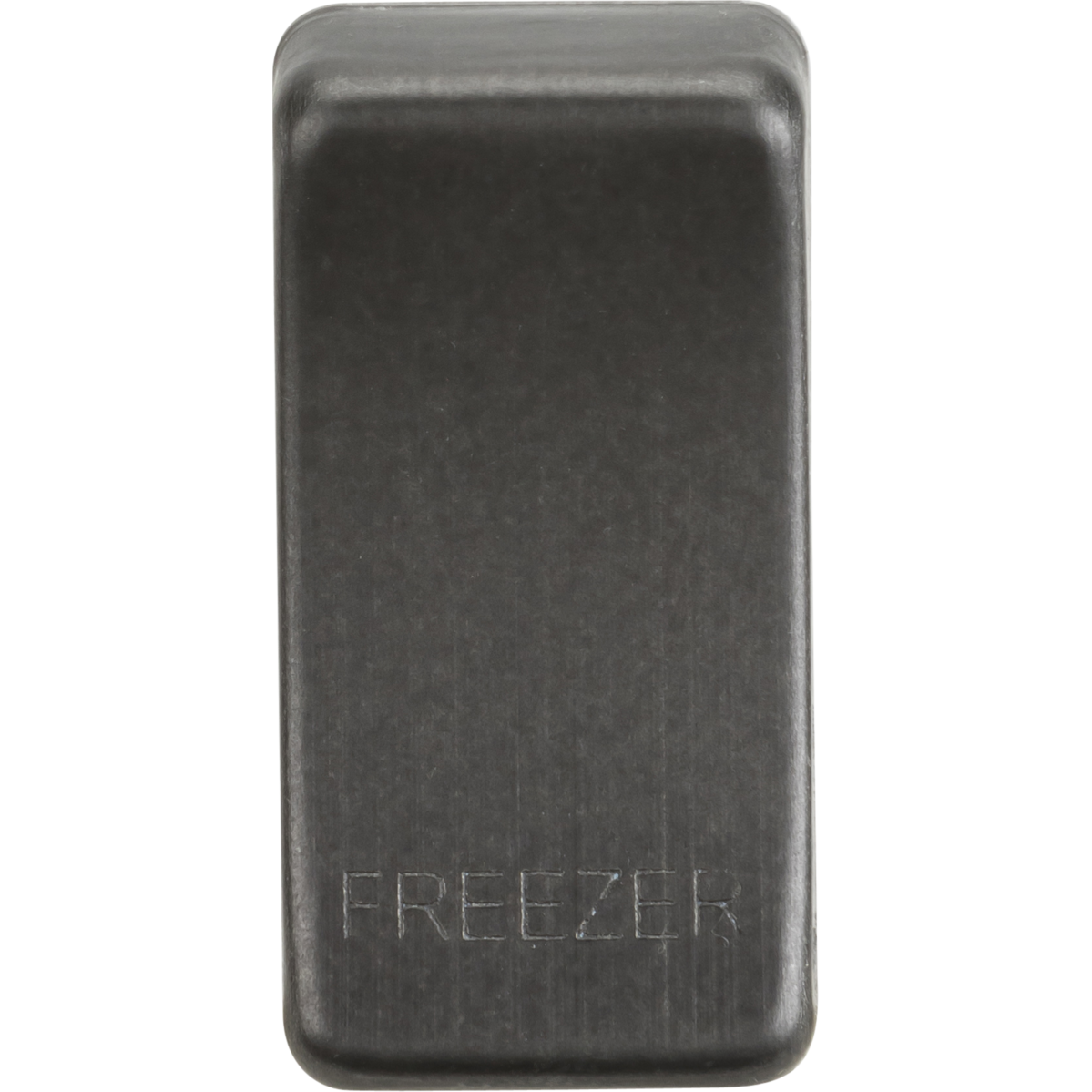 Knightsbridge GDFREEZERSB Switch cover "marked FREEZER" smoked bronze