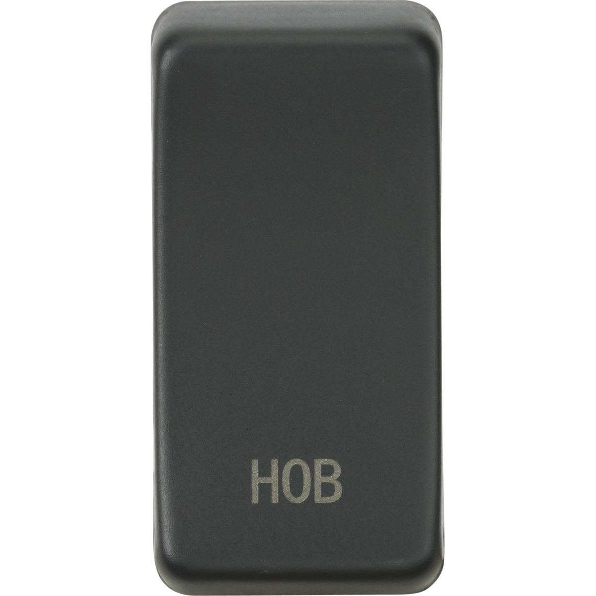 Knightsbridge GDHOBAT Switch cover "marked HOB" anthracite