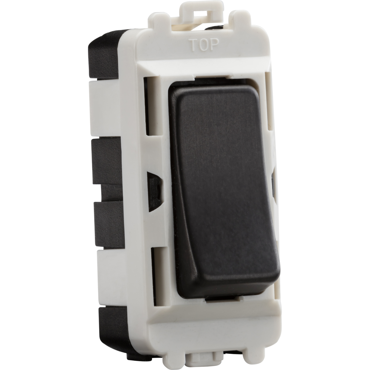 Knightsbridge GDM001SB 20AX 2 way SP grid module - smoked bronze