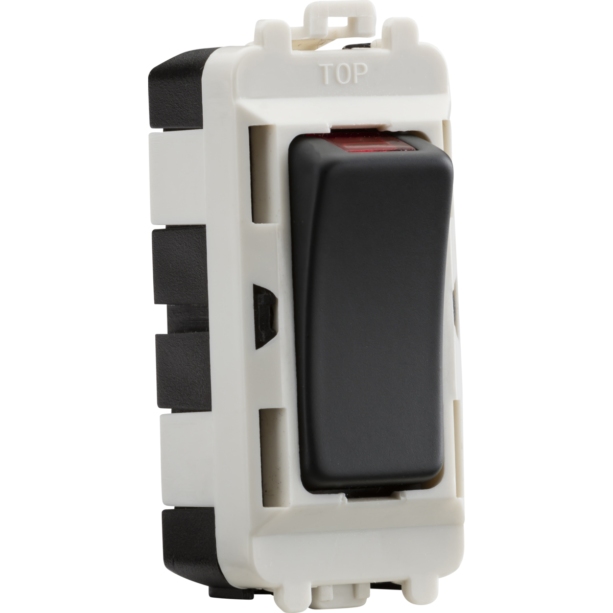 Knightsbridge GDM003AT 20AX DP grid module with LED indicator - anthracite