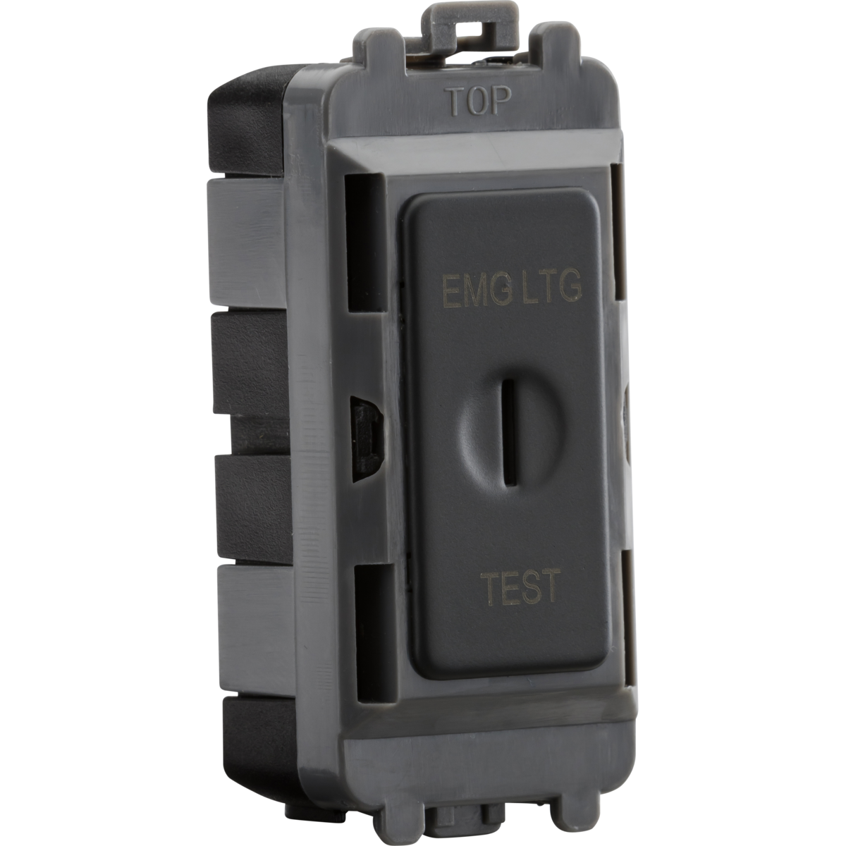 Knightsbridge GDM007AT 20AX 2 way SP key module (marked EMG LTG TEST) - anthracite