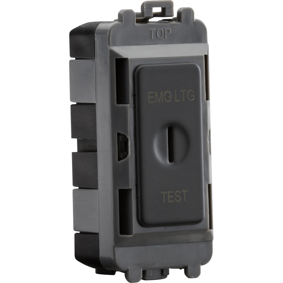Knightsbridge GDM008AT 20AX DP key module (marked EMG LTG TEST) - anthracite
