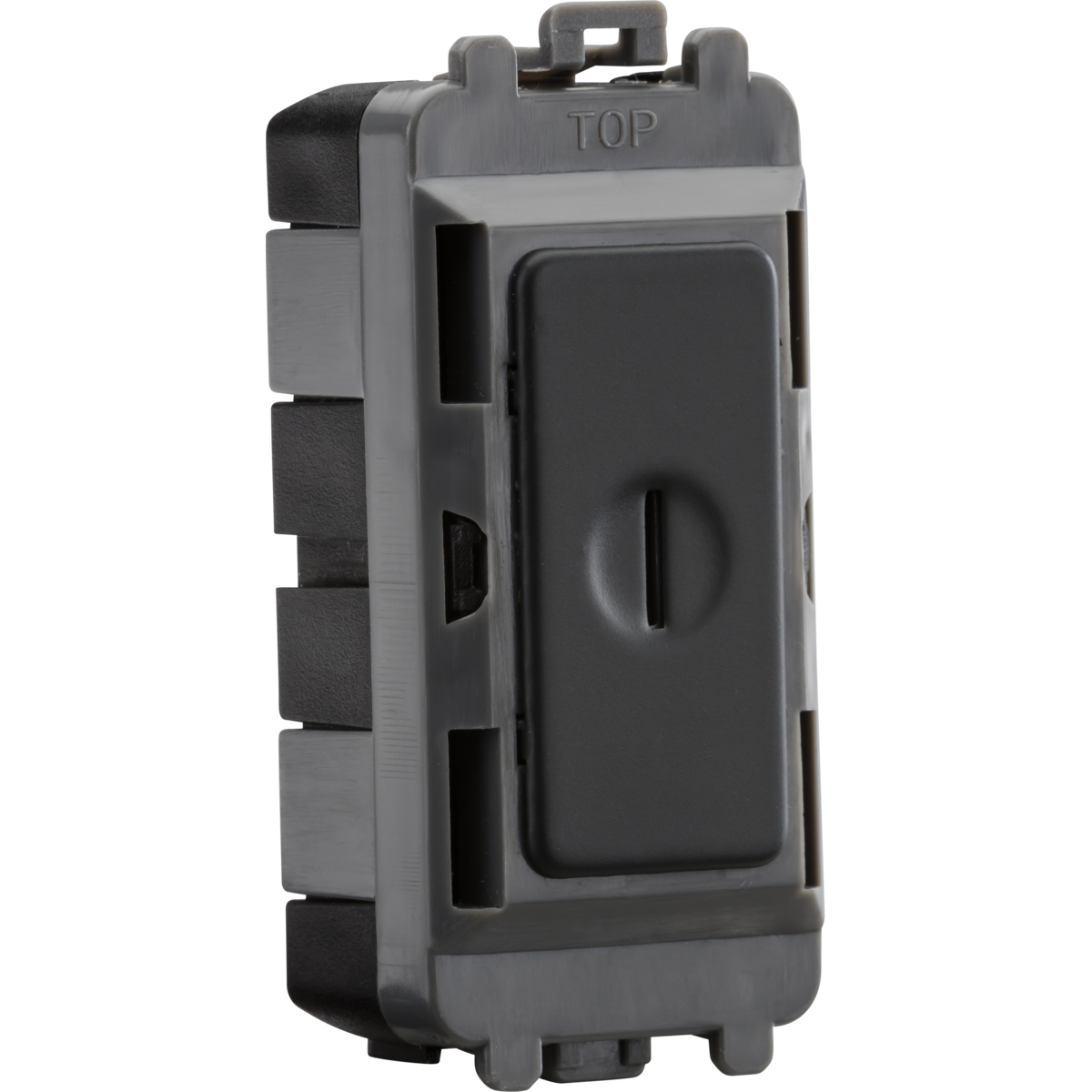 Knightsbridge GDM009AT 20AX 2 way SP key module - anthracite