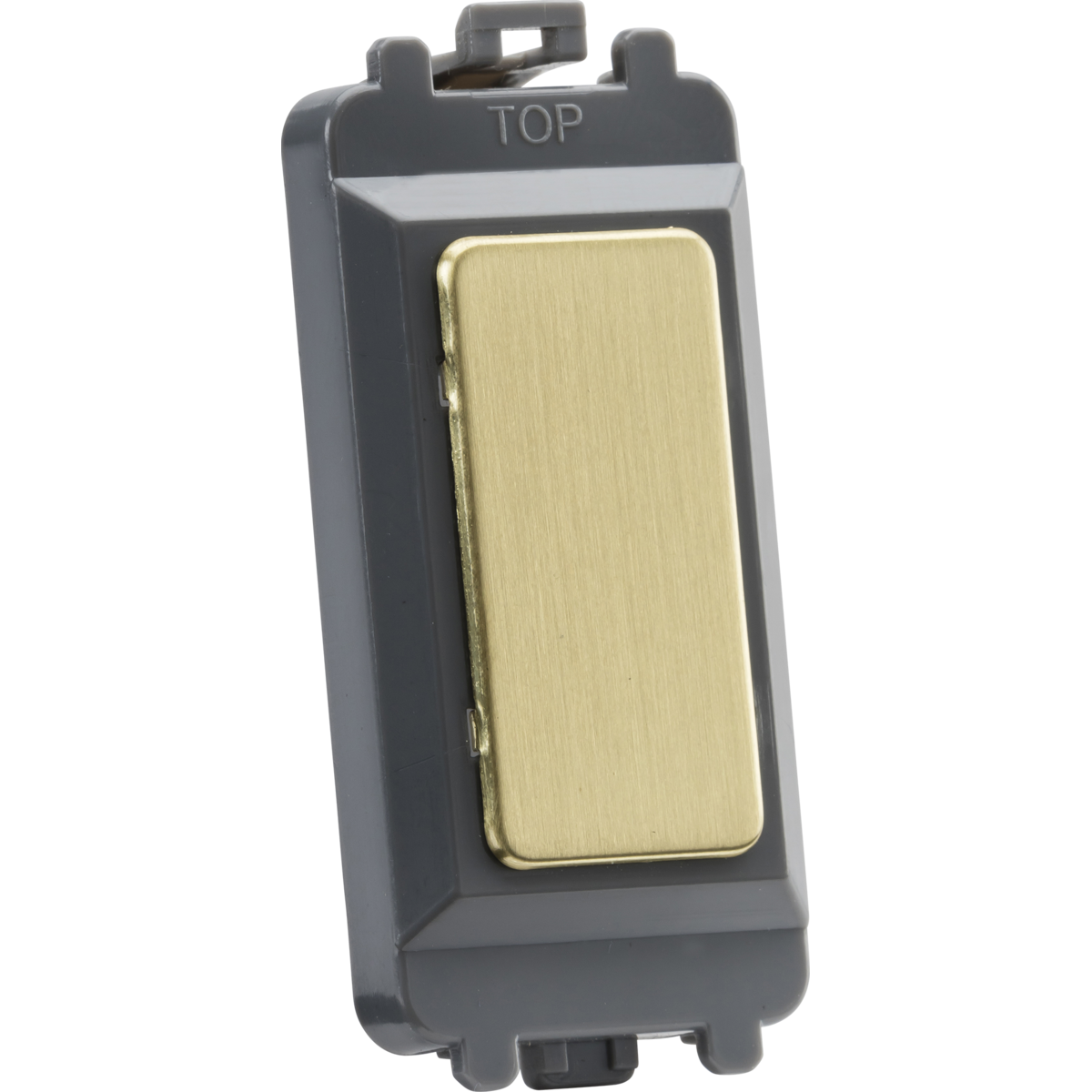 Knightsbridge GDM013BB Blank grid module - brushed brass