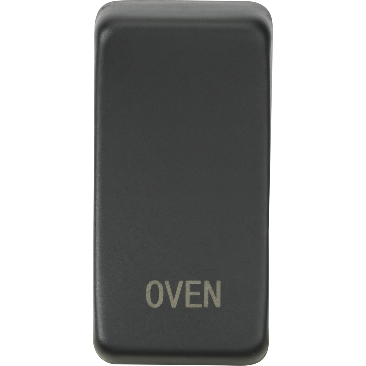 Knightsbridge GDOVENAT Switch cover "marked OVEN" anthracite
