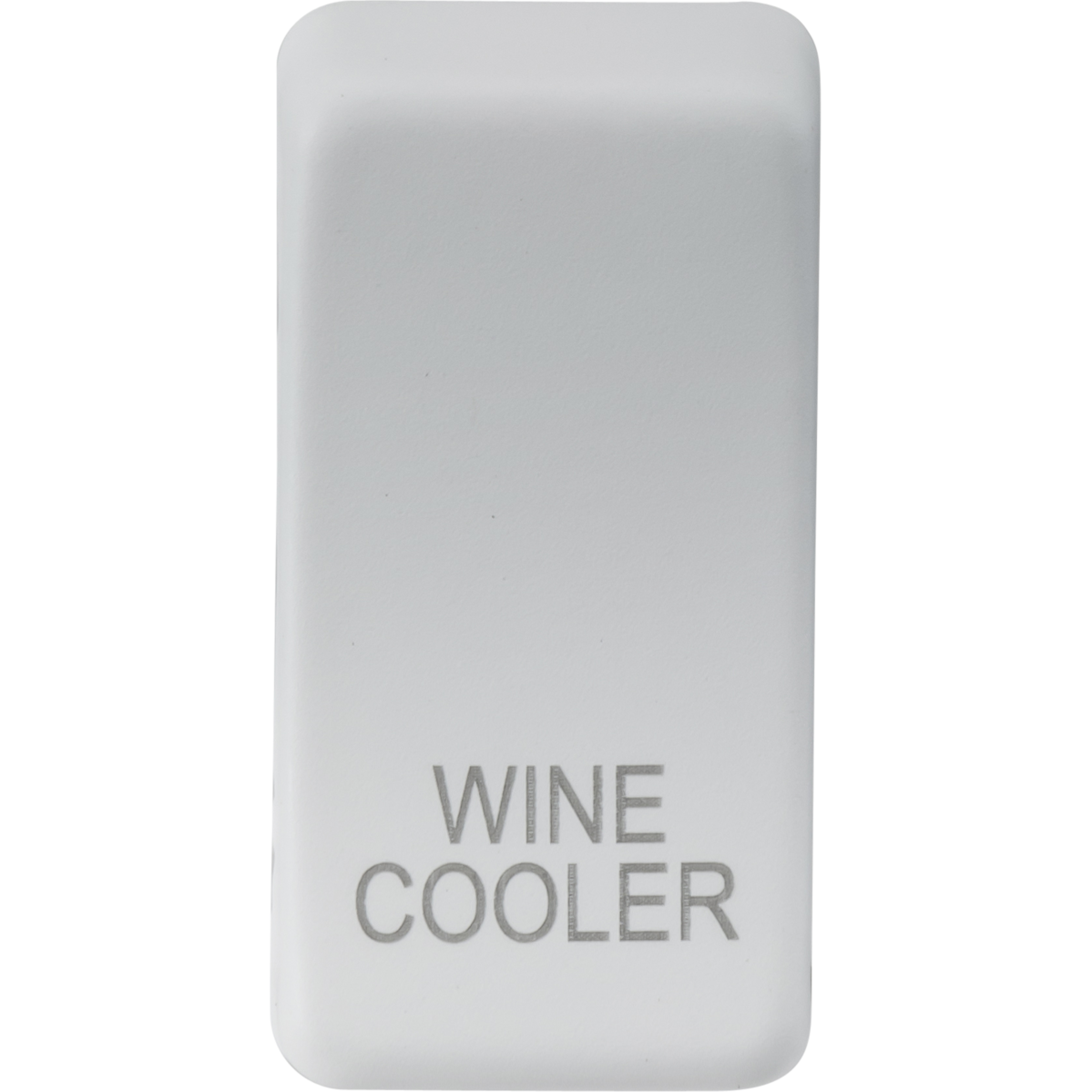 Knightsbridge GDWINEMW Switch cover "marked WINE COOLER" matt white