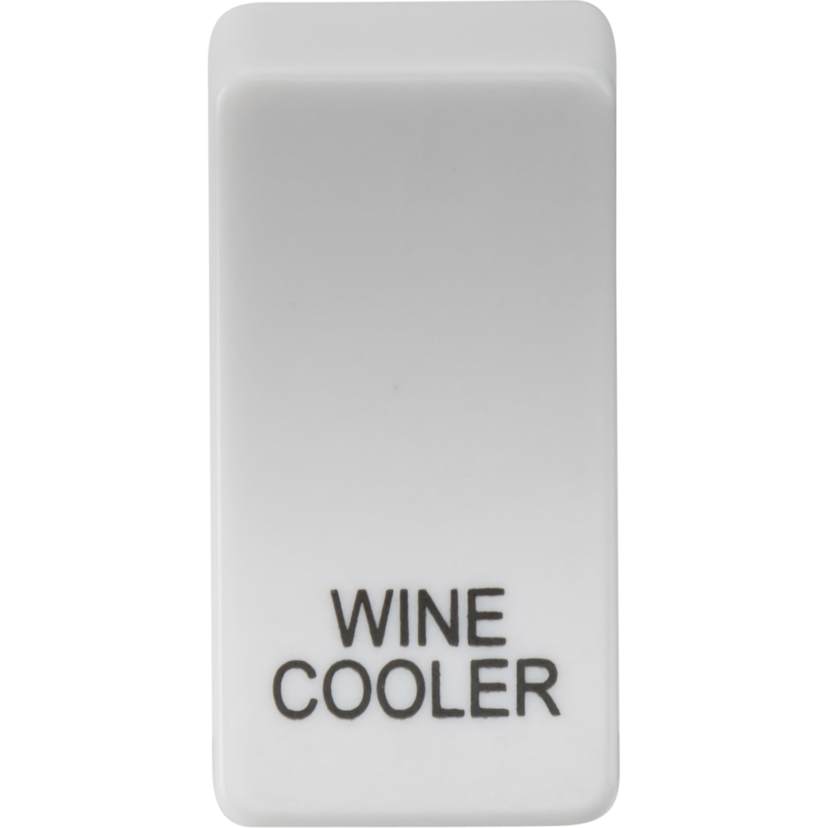 Knightsbridge GDWINEU Switch cover "marked WINE COOLER" white