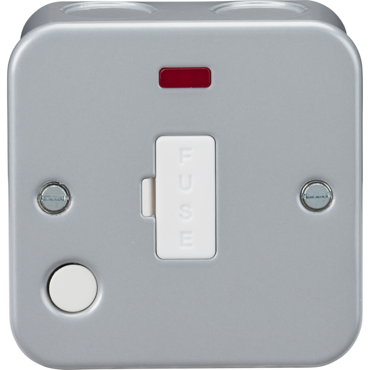 Knightsbridge M6000NF 13A Unswitched Fused Spur with Neon and Flex Outlet