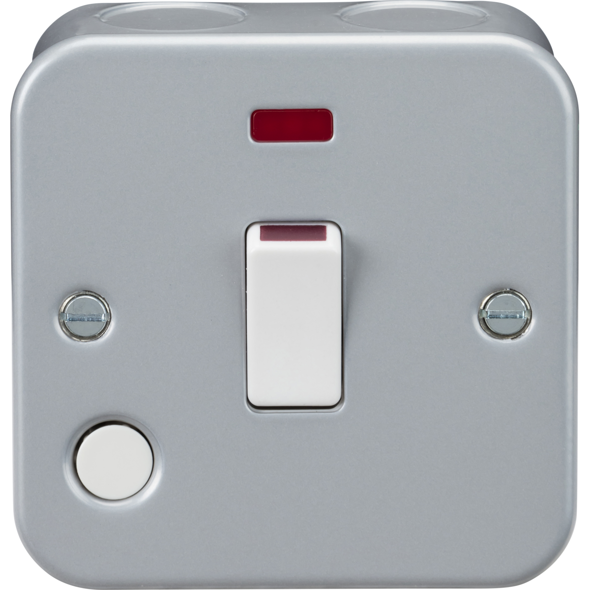 Knightsbridge M8341NF 20A 1G DP Switch with Neon and Flex Outlet