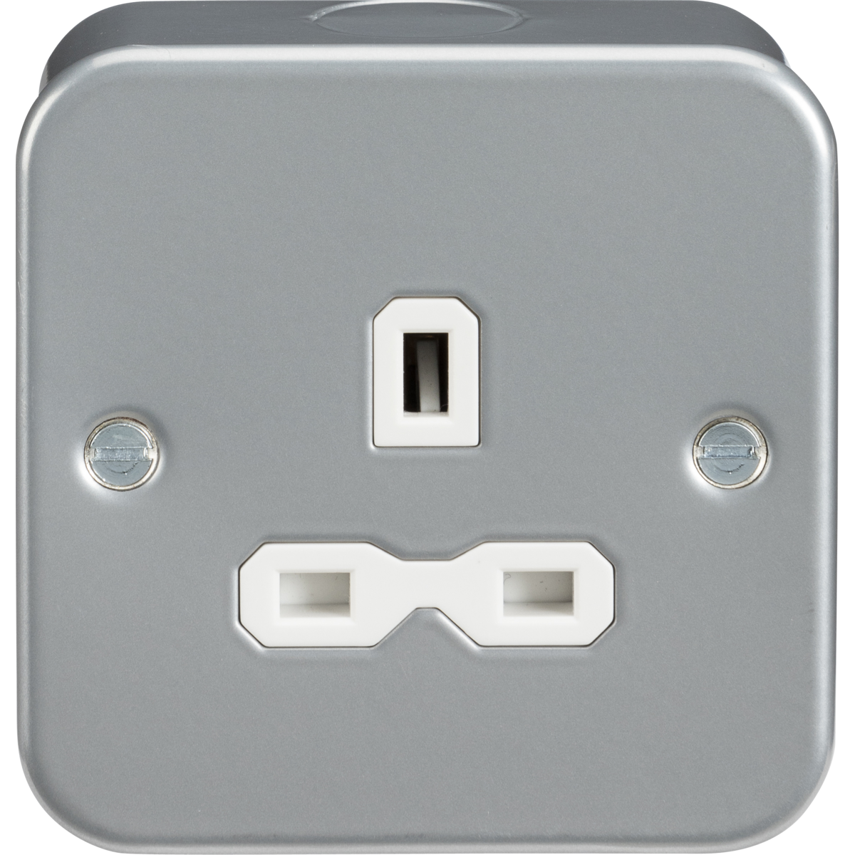 Knightsbridge MR7000U Metal Clad 13A 1G Unswitched Socket