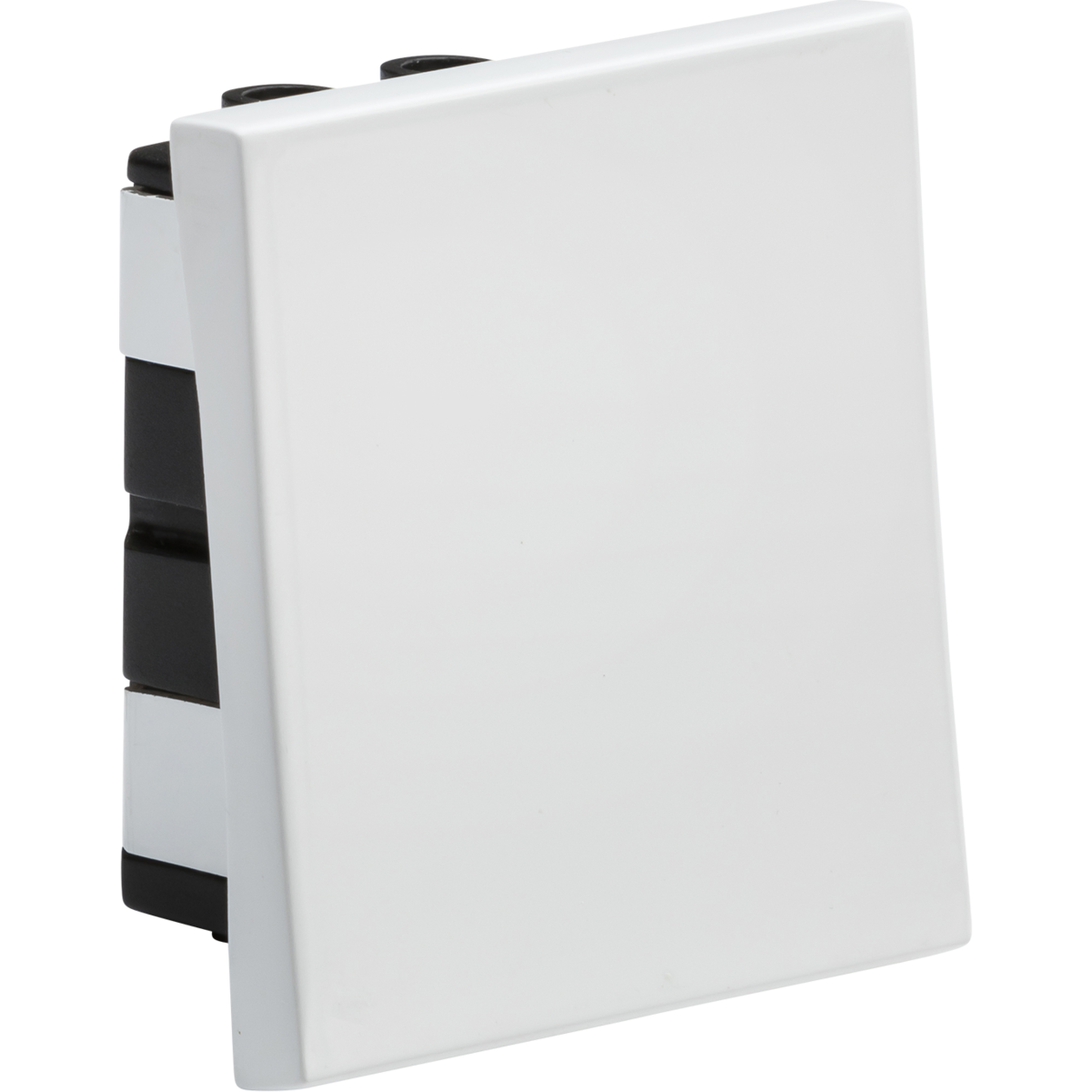 Knightsbridge NET12WWH 20AX 1G intermediate modular wide rocker switch (50x50mm) - White