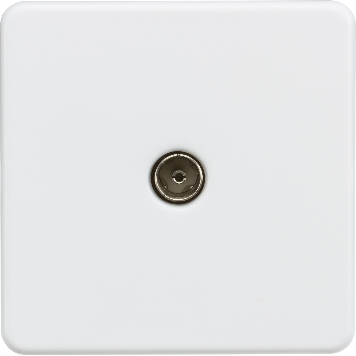 Knightsbridge SF0100MW TV outlet (Non-Isolated) Matt white
