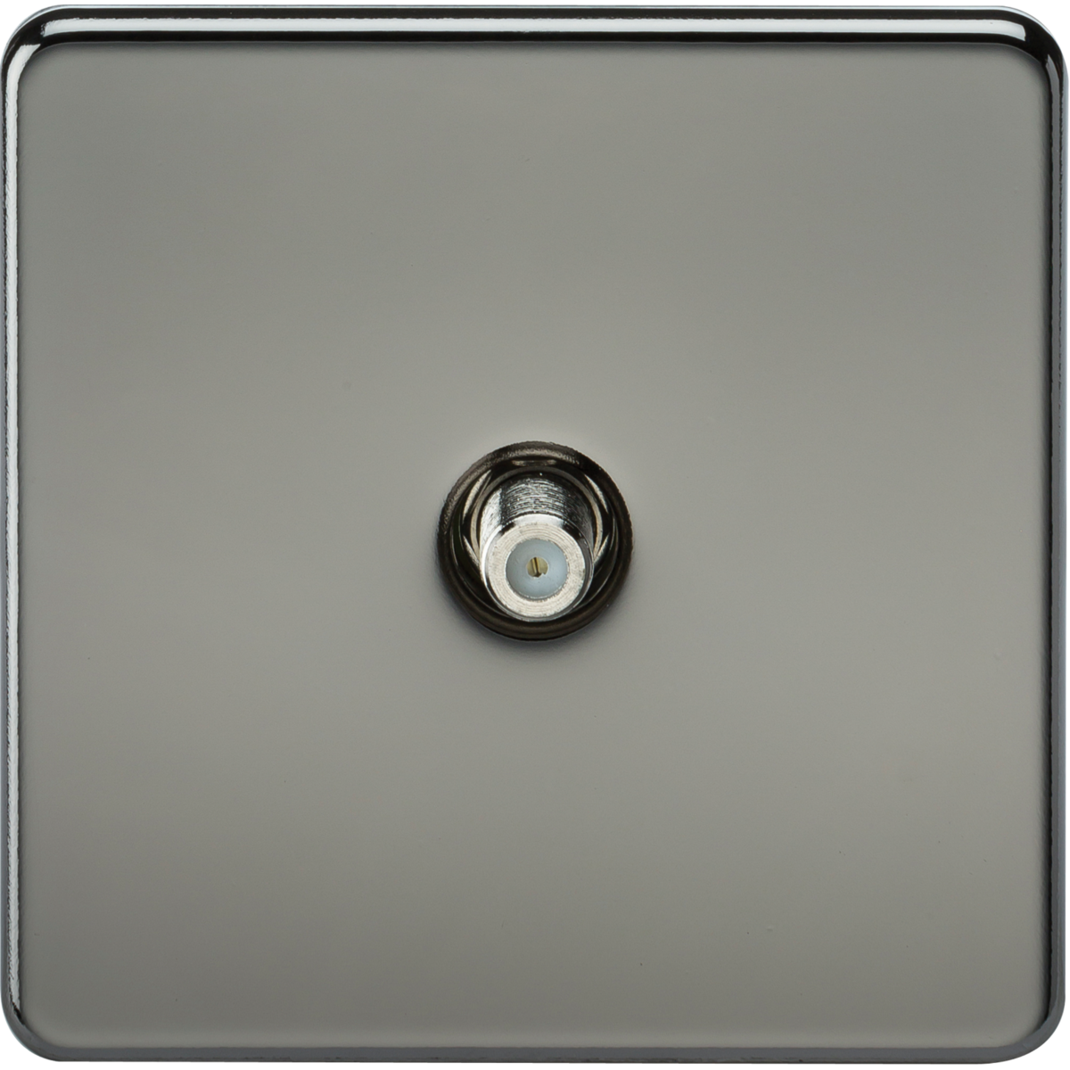 Knightsbridge SF0150BN SAT TV Outlet (Non-Isolated) Black Nickel