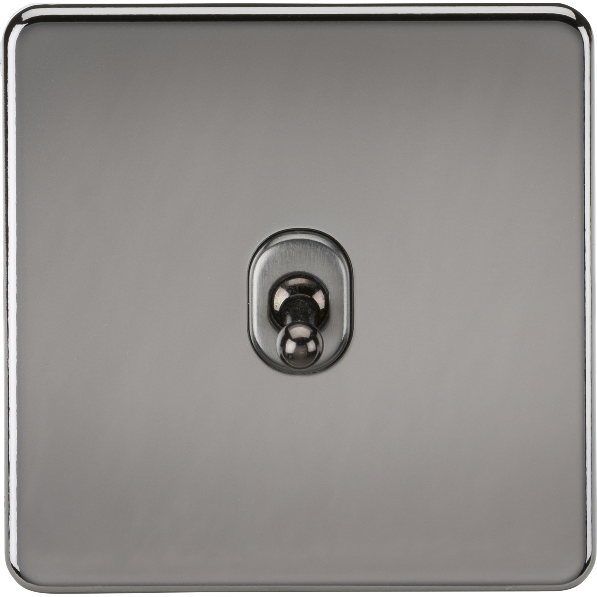 Knightsbridge SF12TOGBN 10AX 1G Intermediate Toggle Switch Black Nickel