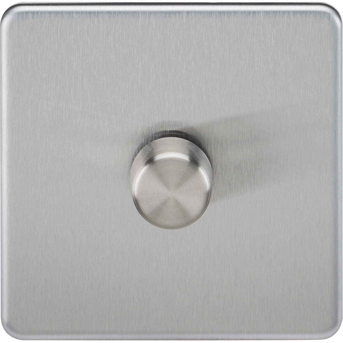 Knightsbridge SF2191BC 1G 2-way 10-200W (5-150W LED) Intelligent dimmer Brushed Chrome