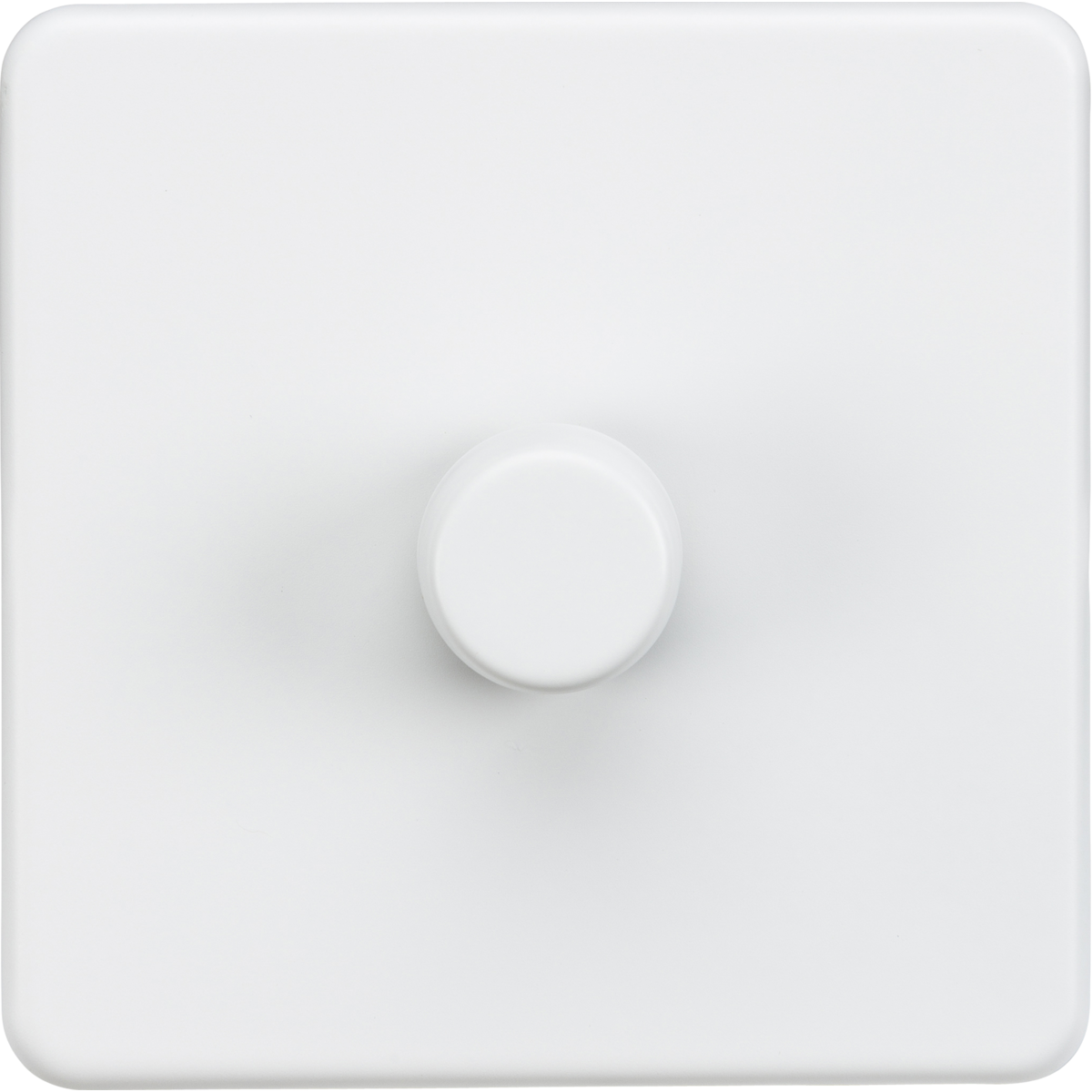 Knightsbridge SF2191MW 1G 2-way 10-200W (5-150W LED) Intelligent dimmer Matt White