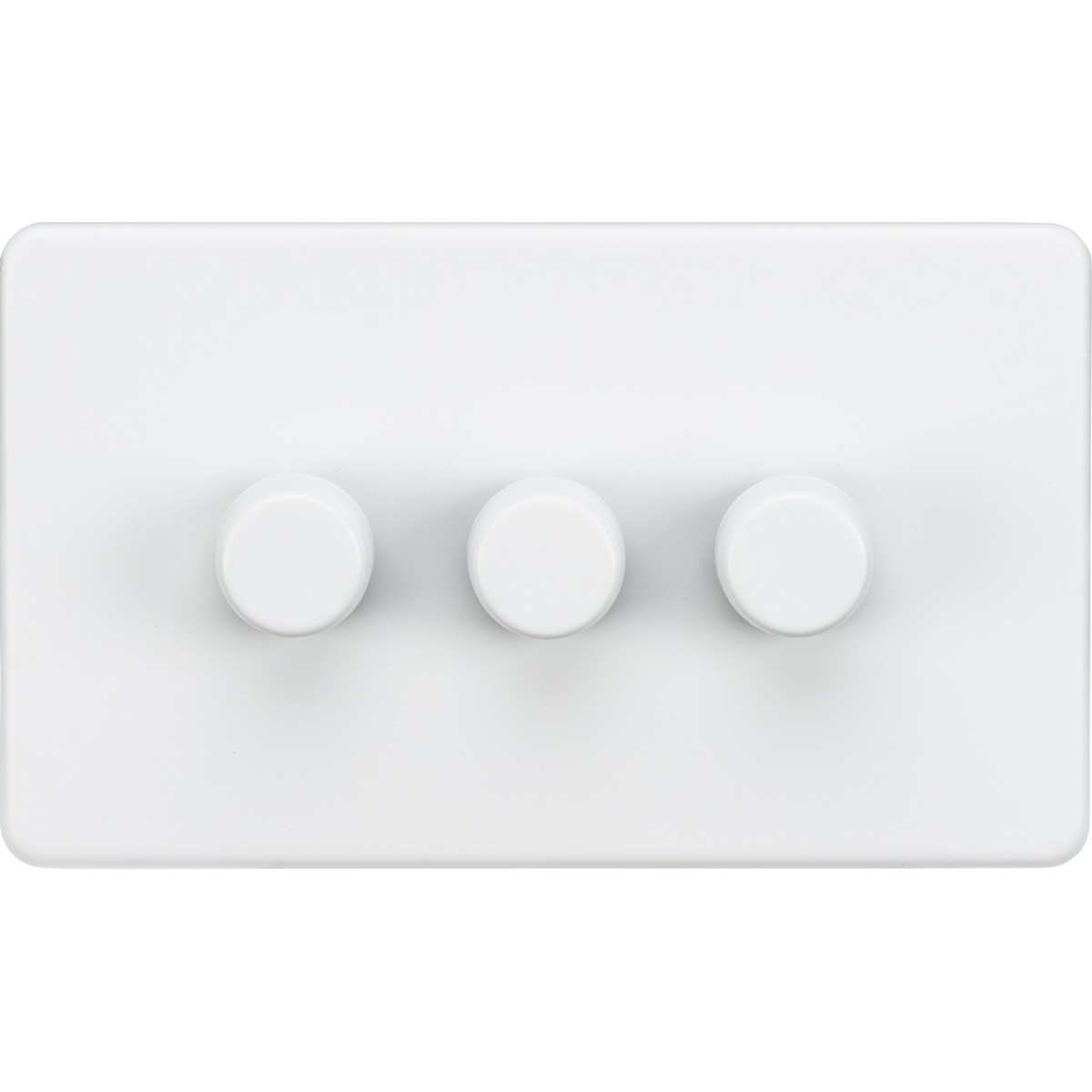 Knightsbridge SF2193MW 3G 2-way 10-200W (5-150W LED) Intelligent dimmer Matt White