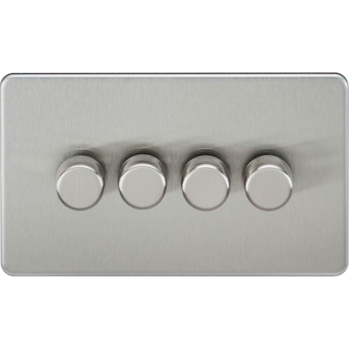 Knightsbridge SF2194BC 4G 2-way 10-200W (5-150W LED) Intelligent dimmer Brushed Chrome
