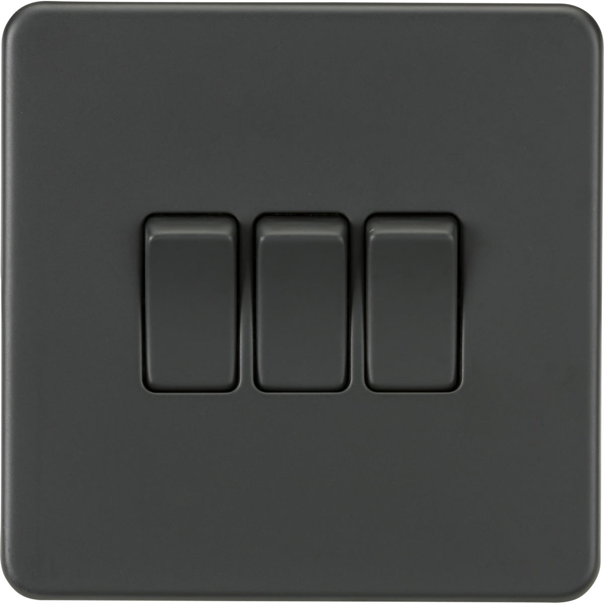 Knightsbridge SF4000AT 10AX 3G 2-way Switch Anthracite