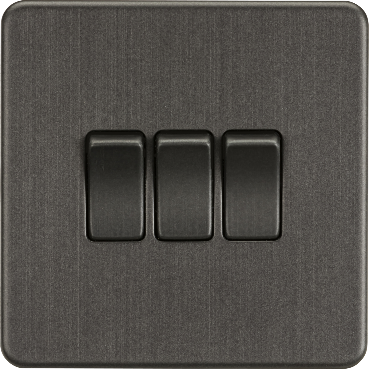 Knightsbridge SF4000SB 10AX 3G 2-way Switch Smoked Bronze