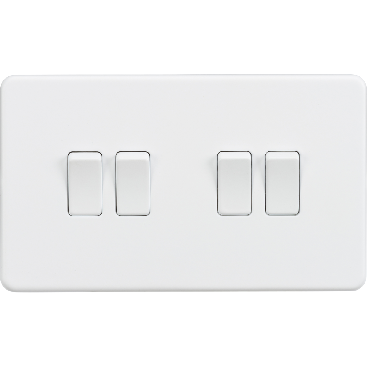 Knightsbridge SF4100MW 10AX 4G 2-way Switch Matt White