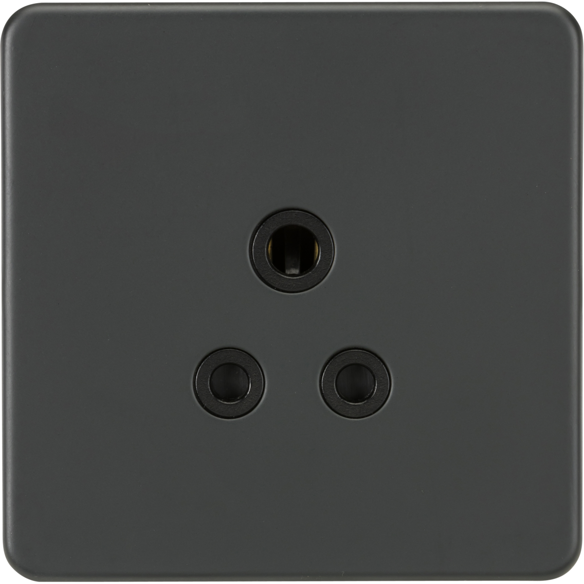 Knightsbridge SF5AAT 5A Unswitched Socket Anthracite