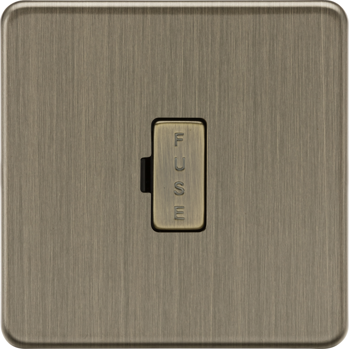 Knightsbridge SF6000AB 13A Fused Spur Unit Antique Brass