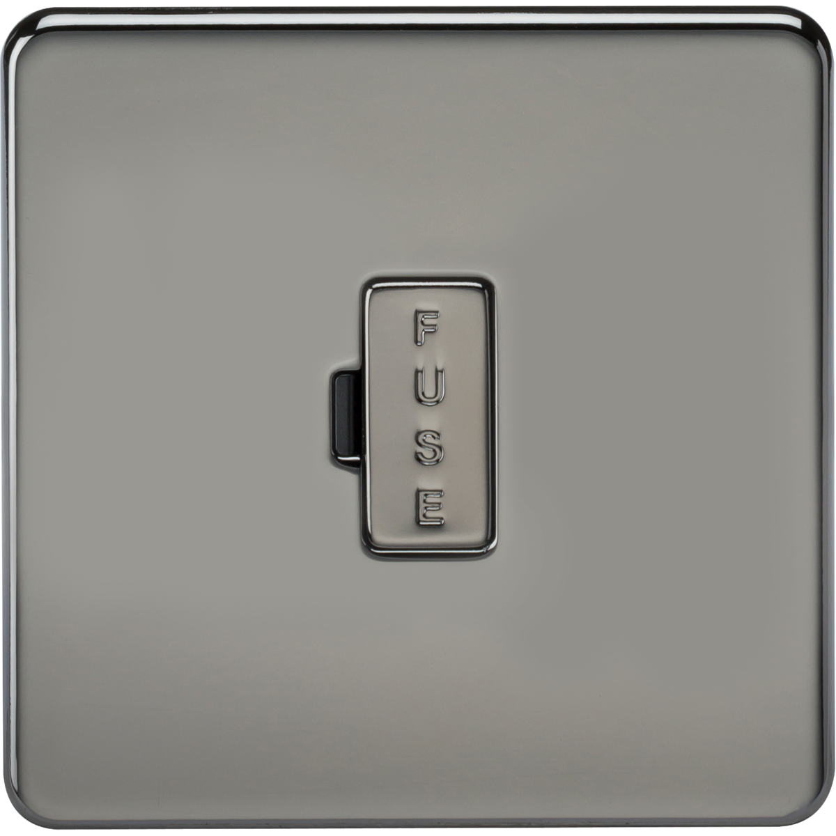 Knightsbridge SF6000BN 13A Fused Spur Unit Black Nickel