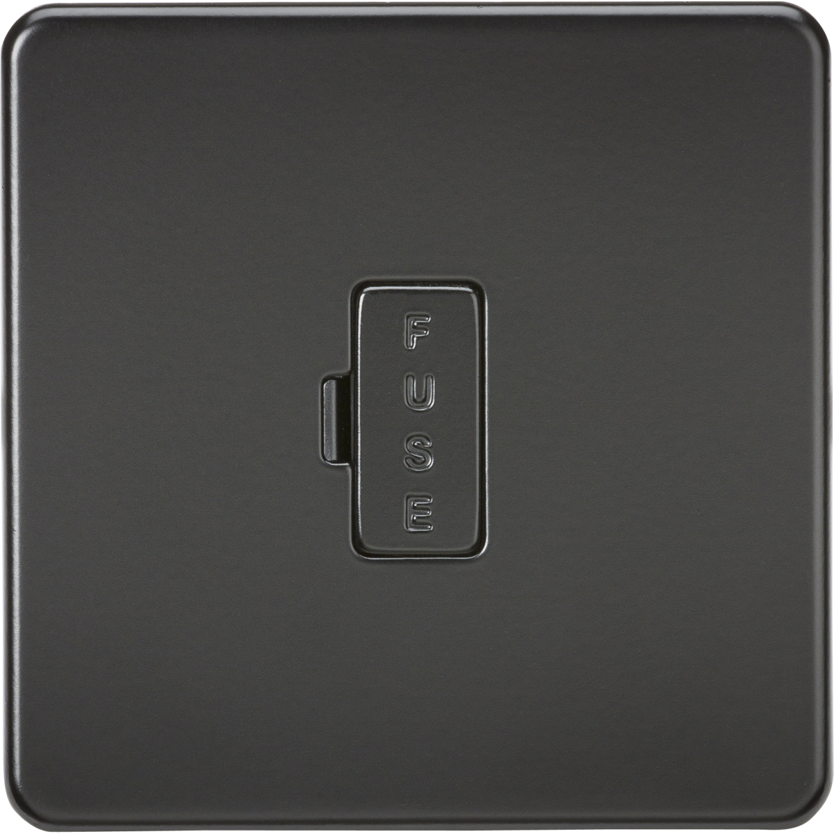 Knightsbridge SF6000MBB 13A Fused Spur Unit Matt Black