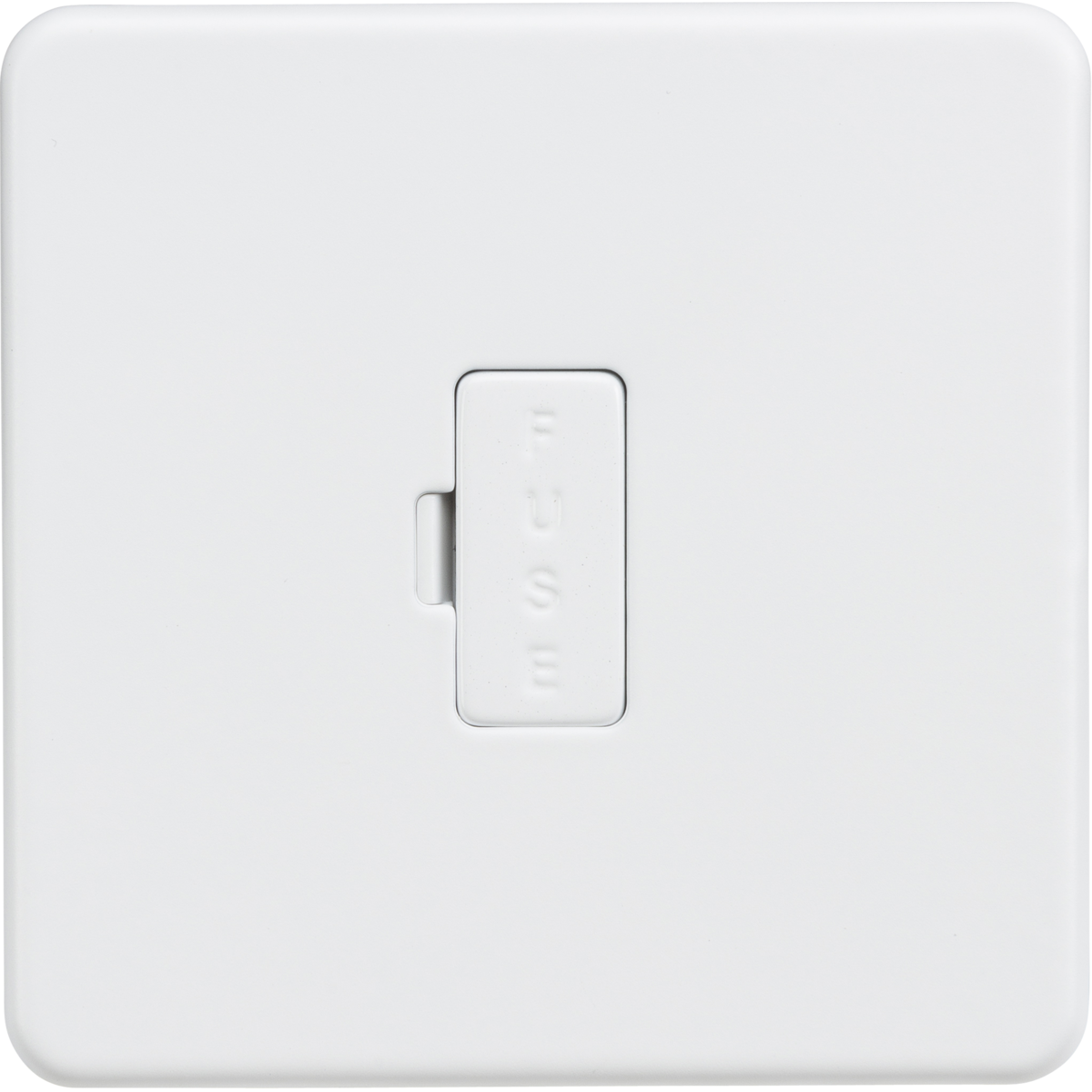 Knightsbridge SF6000MW 13A Fused Spur Unit Matt White